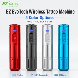 Wireless Tattoo Machine 3.5mm Rotary Tattoo Pen with 1600mAh Power Pack
