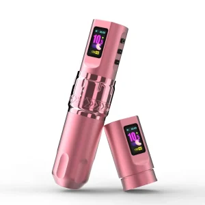 Wireless Tattoo Machine Pen Adjustable Stroke 2.4-4.2mm Cartridge Coreless Motor