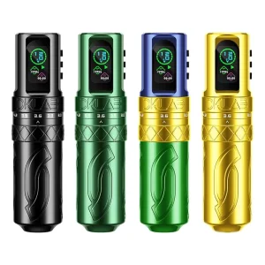 Wireless Tattoo Machine Pen Kit Stroke Adjustable Rotary Cartridge Tattoo Pen