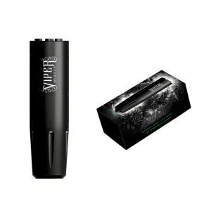 Wireless Tattoo Machine Pen with Brushless Motor, 4mm Stroke, OLED Screen and 2400mAh Battery