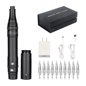 Wireless Tattoo Machine Permanent Makeup Tattoo Pen Makeup Beauty Art Eyebrow Lip Microblading Rechargeable Tattoo Supplies Kit