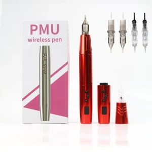 Wireless Tattoo Microblading Eyebrow Machine Double Battery Tattoo Machine Pen for Permanent Makeup Eyebrow