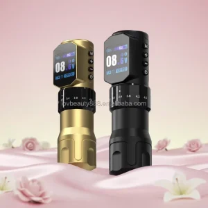 Wireless Tattoo Pen 2000mAh Battery 2.3 4.5MM Stroke Adjustable Rotary Tattoo Gun Low Noise Permanent Feature