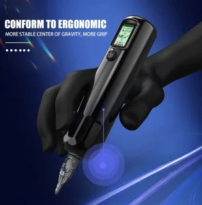 Wireless Tattoo Pen Gun Brushless Motor for 2pcs Rechargeable Batteries Disposable Tattoo Supply Body Art