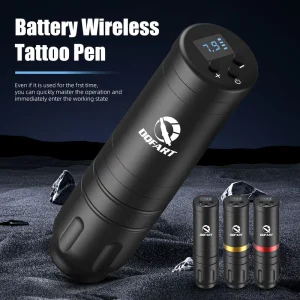 Wireless Tattoo Pen Kit WTK-131 Tattoo Machine Set with Ink