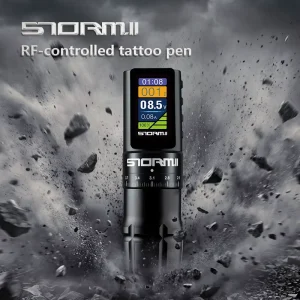 Wireless Tattoo Pen Machine 2200mAh Battery Large Screen Rotary Tattoo Gun