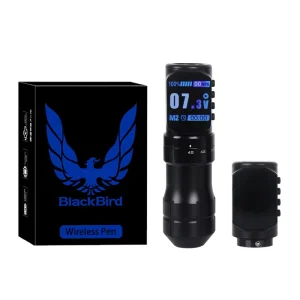 Wireless Tattoo Pen Machine Gun Adjustable Tattoo Machine Professional Pen 2000mAh Dual Battery for Tattoo Body Art