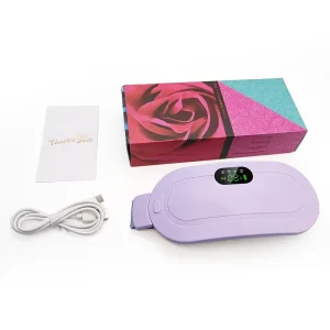 Wireless Thermal Pad Waist Heating Belt Rechargeable Cordless Menstrual Heating Pad for Period Pain Relief