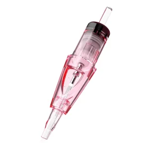 Wjx Pink RL Stainless Steel Eyebrow Permanent Makeup Tattoo Cartridge Needle Disposable 20pcs box