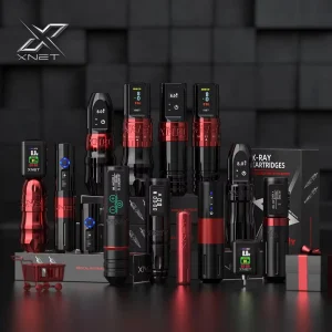 XNET Professional Digital Display Wireless Rotary Tattoo Pen Machine Gun for Tattoo Artist Body Art
