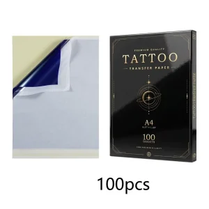 Xnet 100pcs A4 Tattoo Stencil Paper Copy Paper Thermal Tattoo Transfer Paper for Tattoo Transfer Machine Accessories