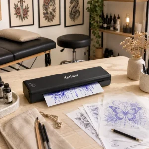 Xprinter P84 High Quality Wireless Tattoo Machine Flash Printer for Tattoo Design