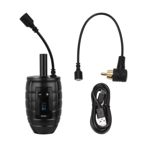 YABA Professional Tattoo Power Supply 1300mAh Rechargeable Battery Cartridge Tattoo Grip for Tattoo Machine Gun