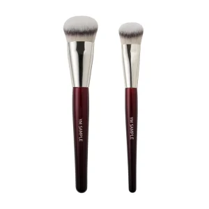 YM Factory Custom Red Foundation Brush Professional Makeup Brush Set High Quality Single Makeup Brush