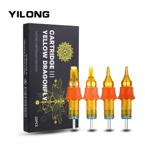 Yellow Dragon Cartridge III Professional Permanent Makeup Tattoo Cartridge High Quality Tattoo Needle