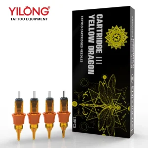 Yellow Dragon III Needles Cartridge Permanent Makeup Tattoo Cartridge Needles RM M1 Professional Makeup Cartridge Needles
