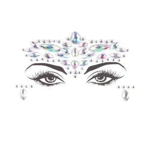 Yescom High Quality Personalized DIY Art Party Body Glitter Bohemia Tribal Crystal Face Gems Resin