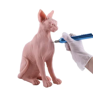 Yilong Silicone Cat Model Practice Skin Tattoo Permanent Makeup Training Accessories Model 2100657