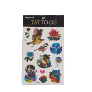 YwCL Temporary Tattoos Tiny Tattoo Stickers for Women Men Kids Flower Word Small Patterns Waterproof Temp Tattoo